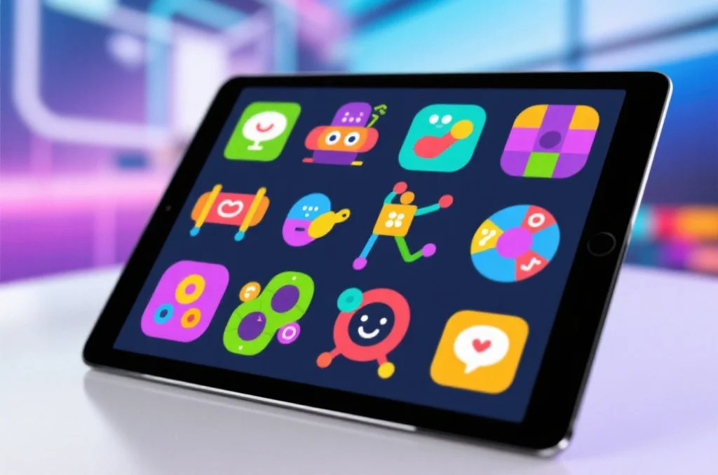 汇赢娱乐应用中丰富多彩的休闲游戏和互动活动图标